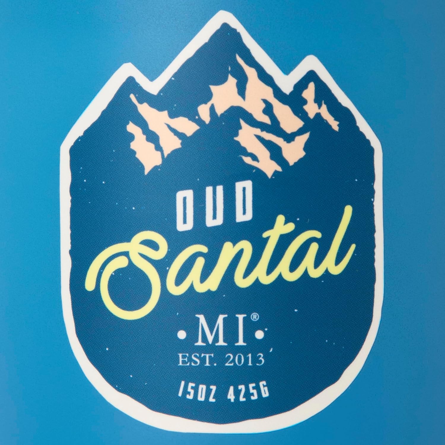 Manly Indulgence Oud Santal Scented Candles for Men, 2 Wick, 15 oz Premium Soy Blend Wax, 60H Burn, Candles for Home Scented – Made in The USA - Image 5