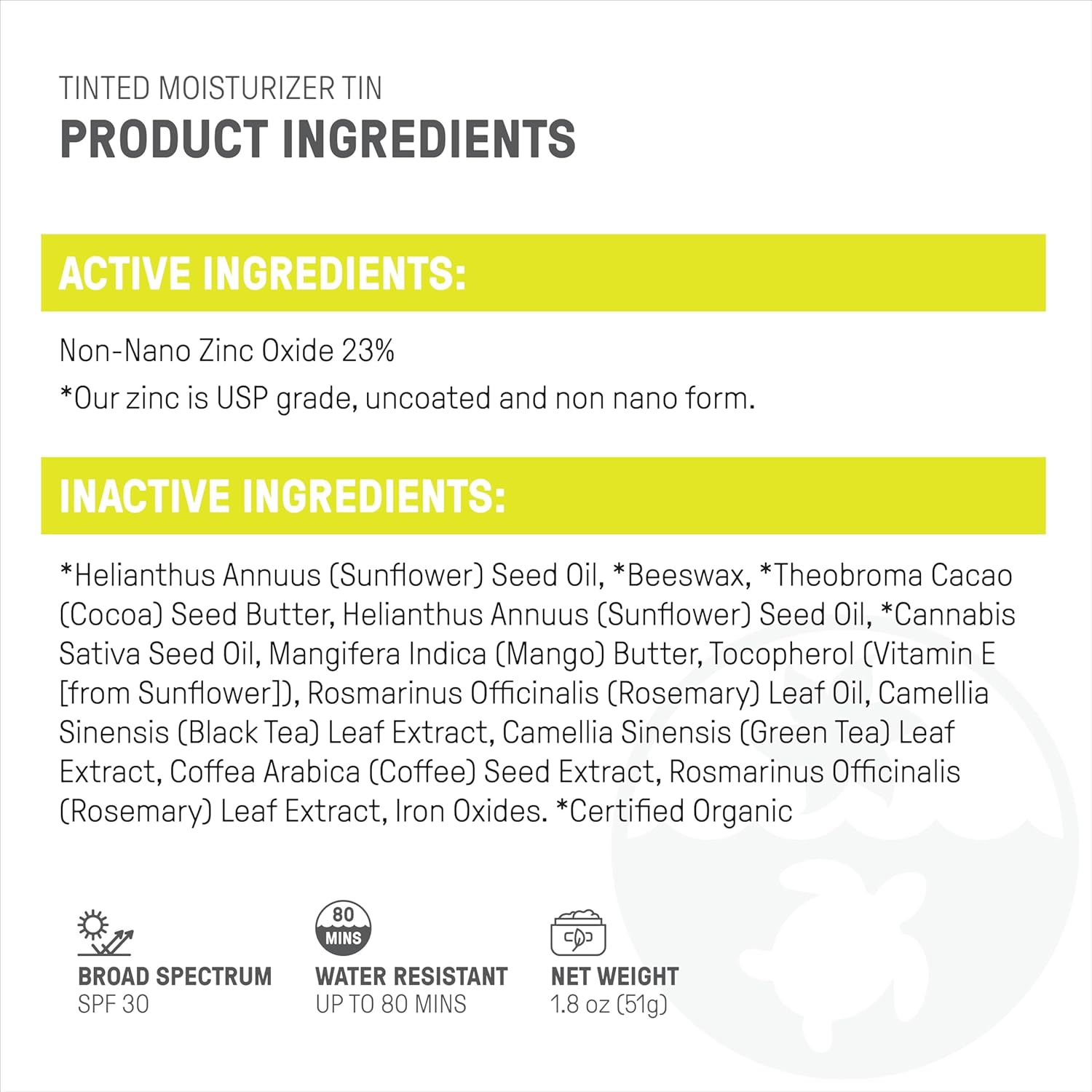 Raw Element Tinted Face Cream SPF 30, Ultra-Moisturizing Mineral Sunscreen, 1.8 oz, Reef Friendly - Image 5