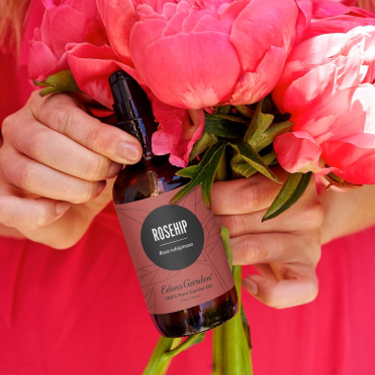 Edens Garden Rosehip Carrier Oil 100% Pure Cold Pressed Natural Moisturizer 118 ml - Image 2