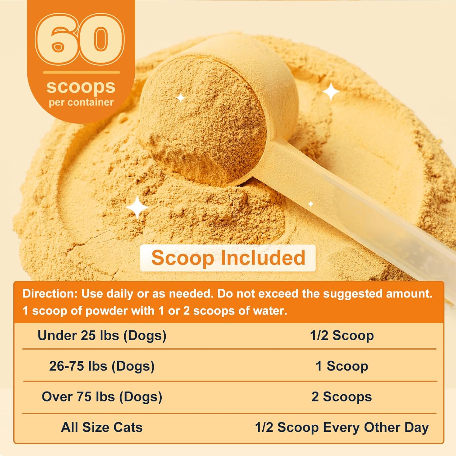 Pumpkin for Dogs - Natural Fiber for Dogs and Cats, with Apple, Dog Probiotics for Digestive Health, Support Firm Stool, Diarrhea, Constipation, Add Water to Make Pumpkin Puree for Dogs, 10.58 oz - Image 6