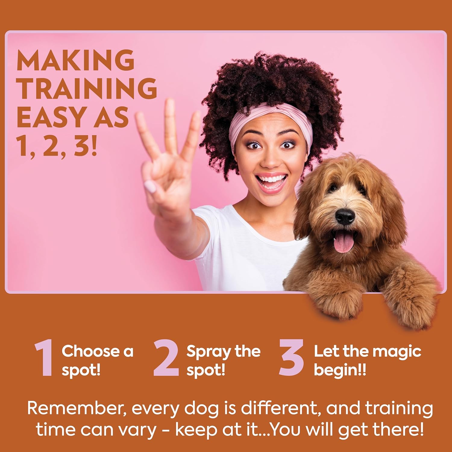PetCare Go Here Attractant Dog and Puppy Potty Training Spray, Safe & Effective Puppy Pee Spray, Dog Housebreaking Supplies, Indoor and Outdoor House Training Tool for Pee and Poop, 32 oz - Image 6