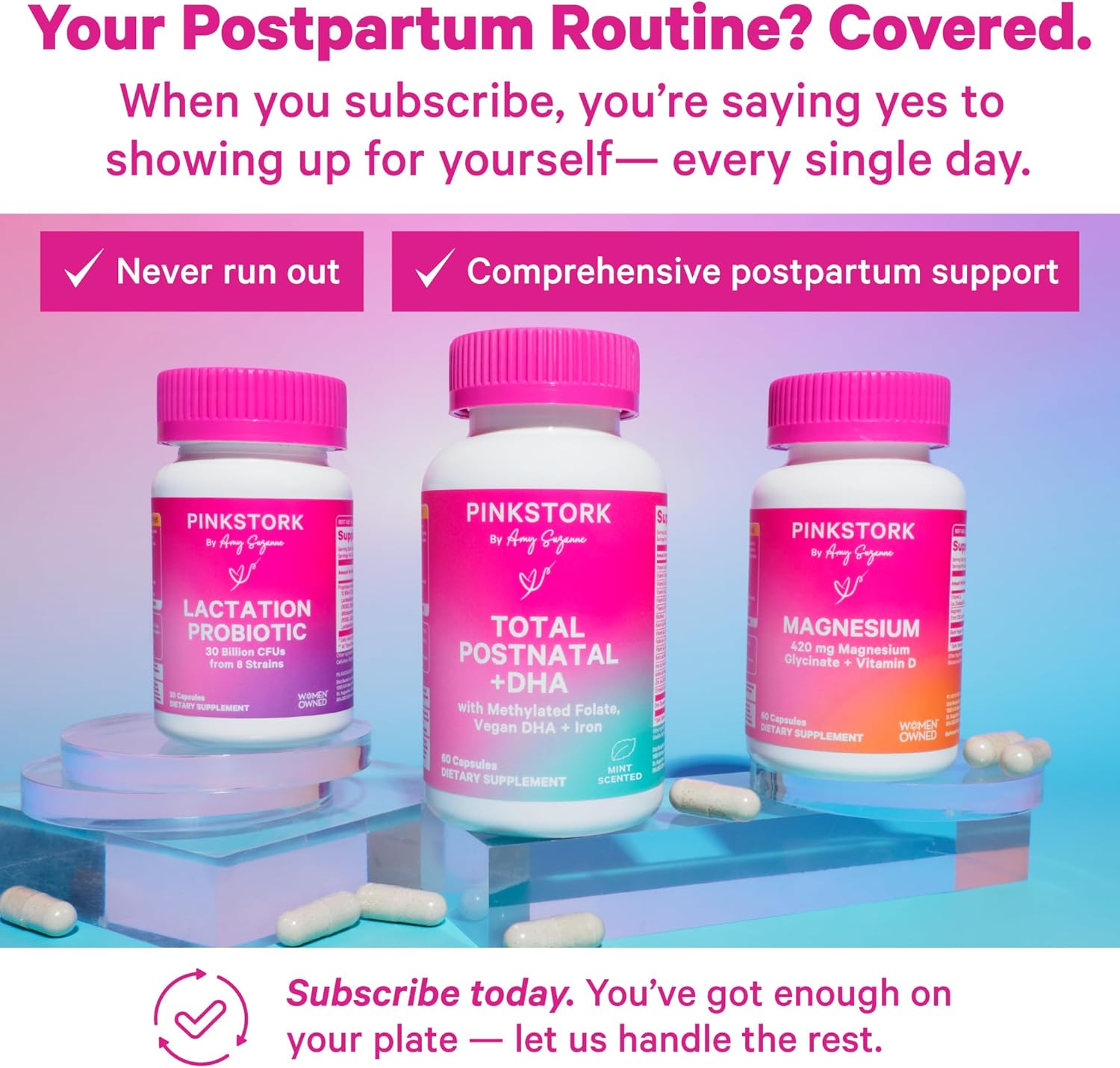 Pink Stork Lactation Probiotic 30 Capsules for Breastfeeding Women 30 Billion CFUs - Image 7