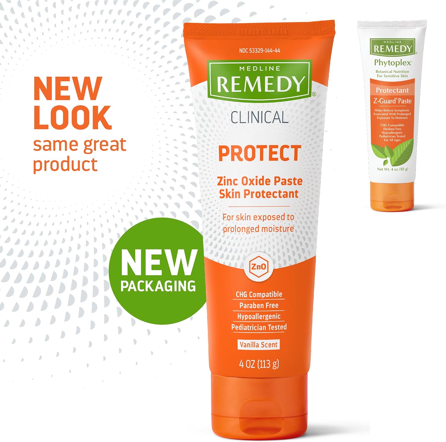 Medline Remedy Clinical Zinc Oxide Skin Protectant Paste 4 oz Tube Vanilla Scent for Adults and Children - Image 2