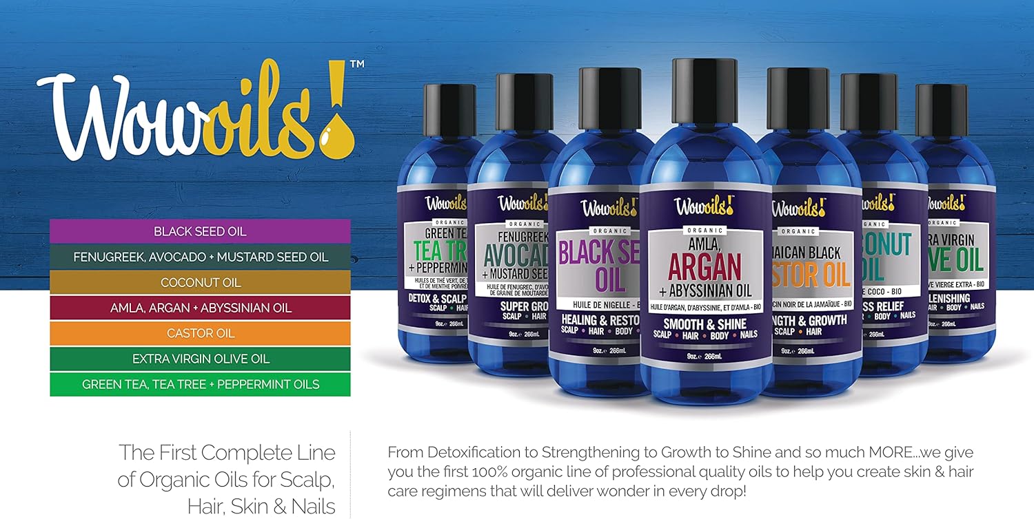 WowOils Natural Coconut Oil Moisturizer 9 Oz for Body Skin Hair Hydration - Image 9