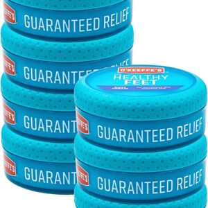 O'Keeffe's K0320001-7 Healthy Feet Foot Cream in Jar (7 Pack), 3.2 oz