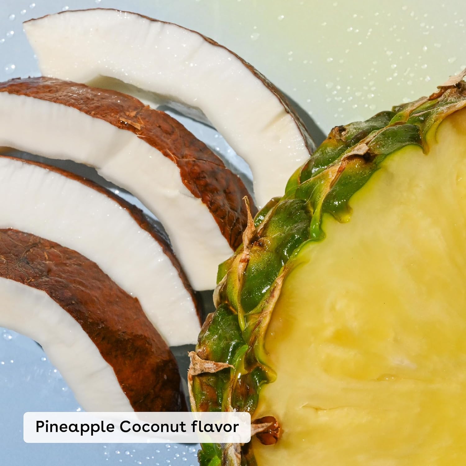 Eos Natural Pineapple Coconut SPF 15 Lip Balm 0.14 oz Water Resistant Daily Protection - Image 2