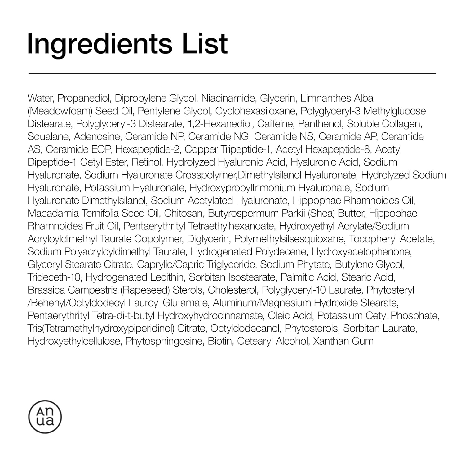 Anua Retinol 0.1 Caffeine Eye Cream for Hydration and Glow 30g Korean Skincare - Image 8