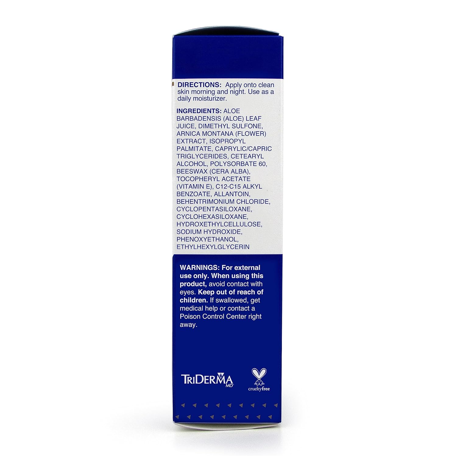 TriDerma Facial Redness Relief Gentle Face Cream, Soothing & Relieving Daily Moisturizer for Redness, Repair Uneven Skin Tone, Irritated or Sensitive Skin | Day/Night | (2.2 Oz. Tube) - Image 8