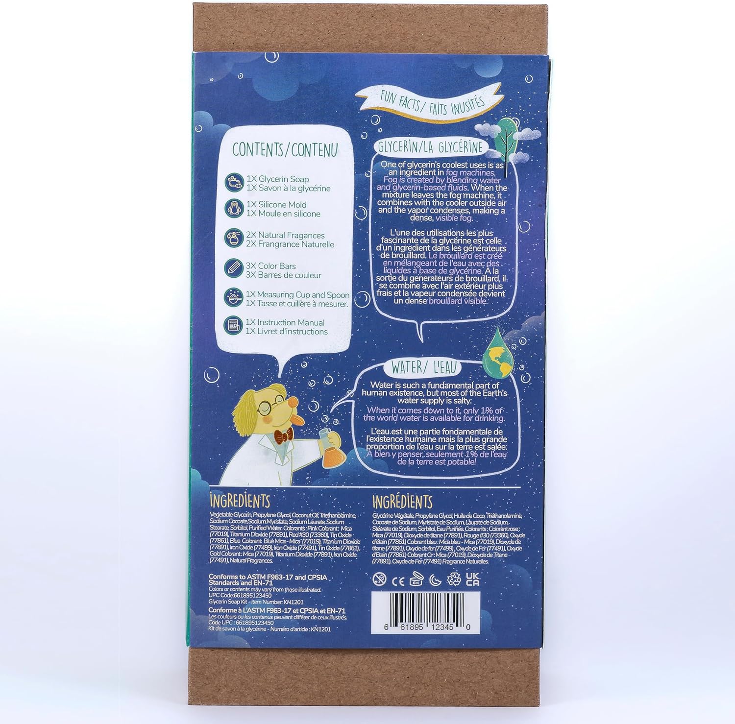 Kiss Naturals Glycerin Soap Making Kit for Kids - Craft 16 Organic Soaps with Natural Scents - Image 3