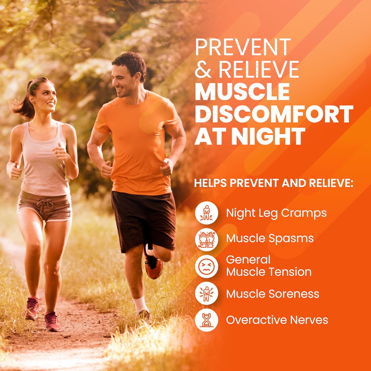 SaltWrap Mag R&R - Nighttime Muscle Cramps Support, Natural Sleep Support for Adults with Magnesium Glycinate for Muscle Spasm and Leg Cramps Relief, 90 Capsules - Image 2