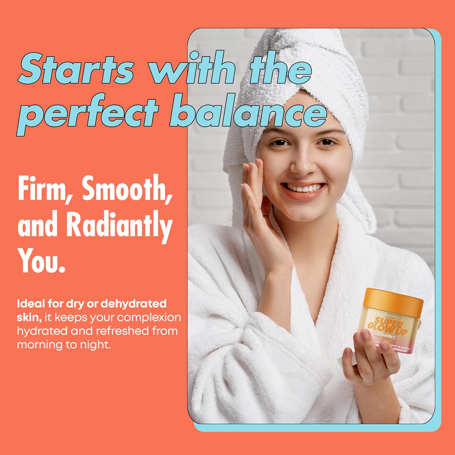Vitamin C Day Cream - Dermatologist Tested, Anti- Aging, Korean Skin Care - Hydrates, Evens Skin Tone & Boosts Radiance - Clean Beauty, Vegan, Non-GMO, Cruelty-Free - 1 Pack - Image 2