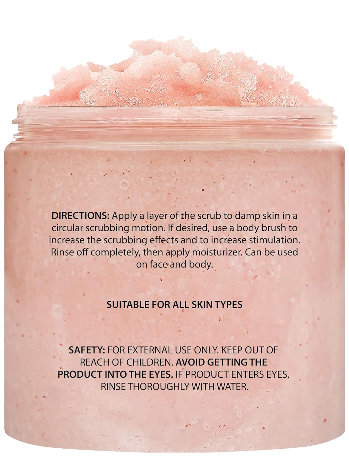 Brooklyn Botany 10 oz Himalayan Salt Body Scrub for Moisturizing Exfoliation and Fine Line Reduction - Image 3
