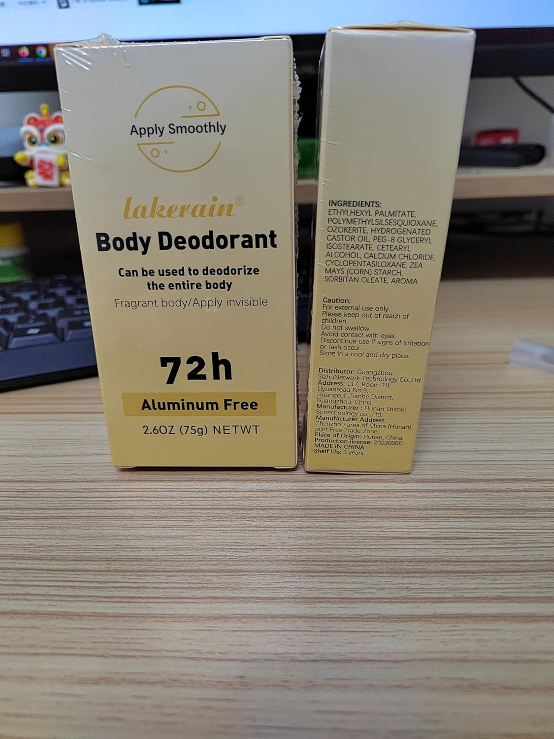 Men and Women's Aluminum-Free Deodorant Stick, 72 Hour Odor Protection, 2.6 Oz Lemon Scent - Image 8