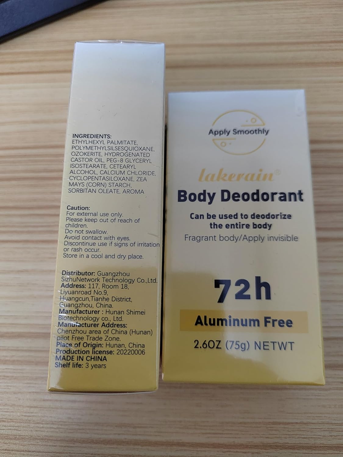 Men and Women's Aluminum-Free Deodorant Stick, 72 Hour Odor Protection, 2.6 Oz Lemon Scent - Image 9