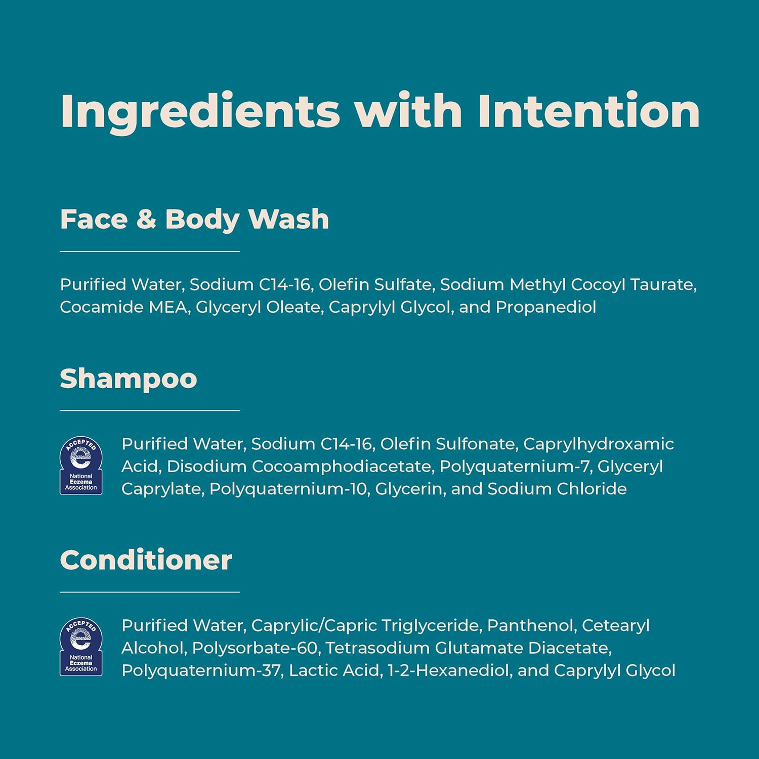 Cleure Fragrance-Free Gentle 3-Piece Body Wash Shampoo Conditioner Set 12 oz - Image 3
