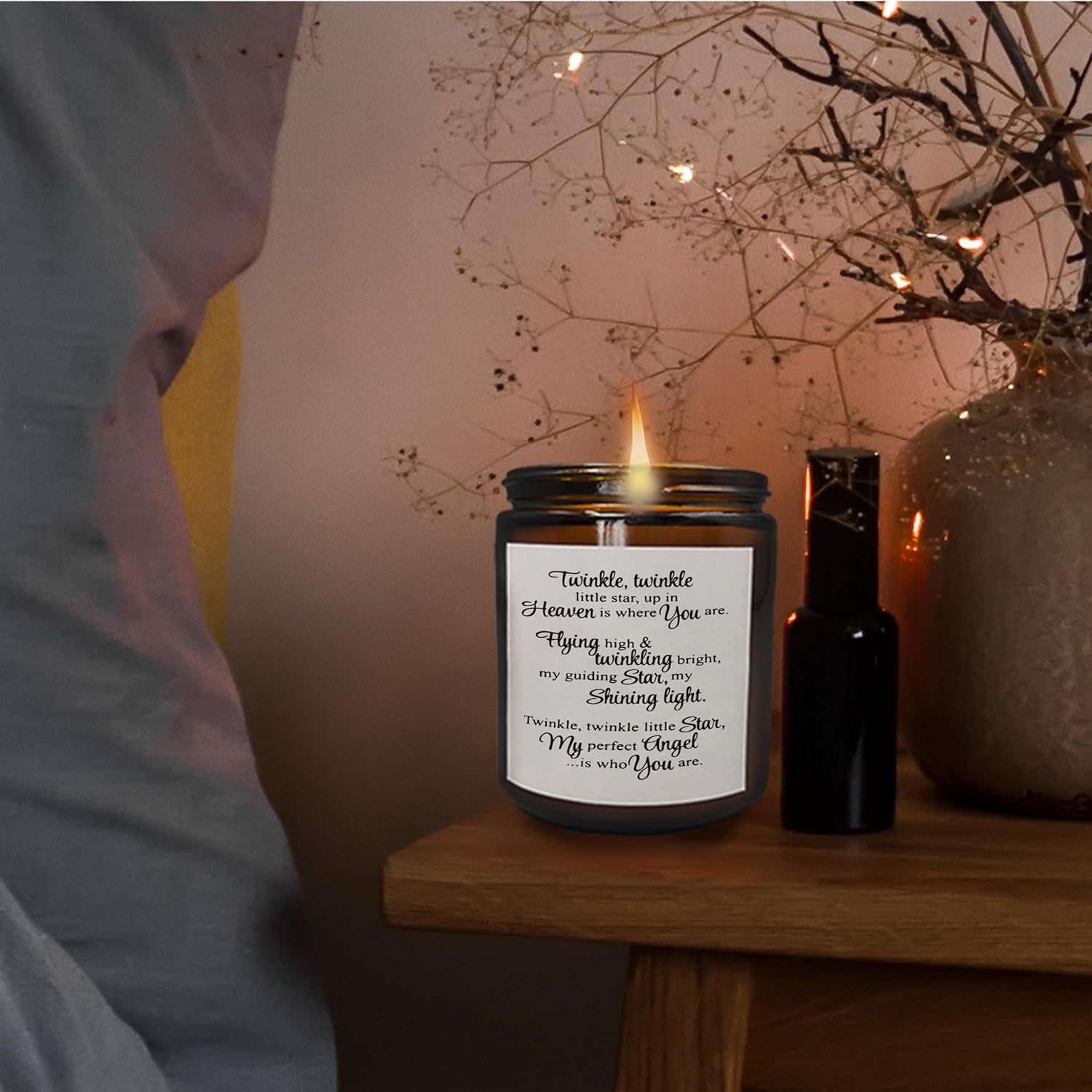 Mancheng-zi Scented Candles - Miscarriage & Pregnancy Loss Memorial Gifts, Angel Baby Sympathy Gifts for Mothers & Parents - Image 2