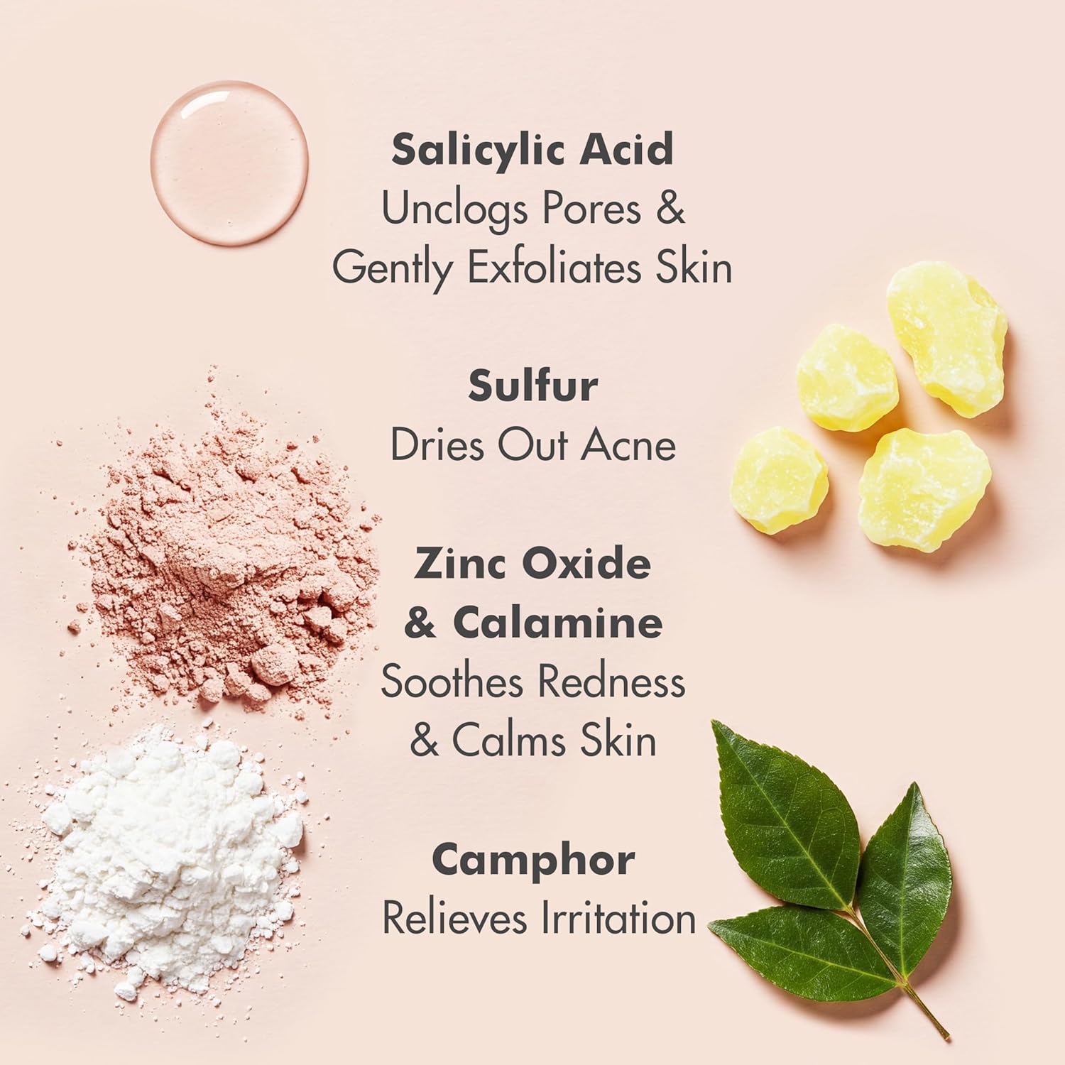 Ebanel FSA HSA Acne Spot Treatment Drying Lotion for Face and Body with Sulfur and Salicylic Acid for Cystic and Hormonal Acne, Unclogs Pores, Dries Out Pimples, Cysts, Blemishes, and Zits Overnight - Image 4