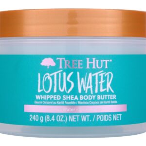 Tree Hut Lotus Water Whipped Shea Body Butter | Long-lasting Hydration Leaves Skin Feeling Soft & Moisturized | Lightweight | Nourishing Essential Body Care | 8.4 fl oz.