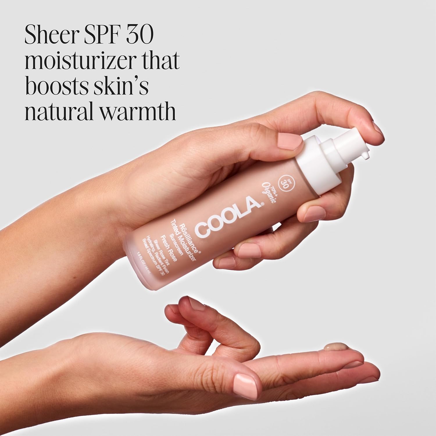 COOLA Organic Rosilliance Tinted BB Cream 1.5 Fl Oz SPF 30 Foundation - Image 2