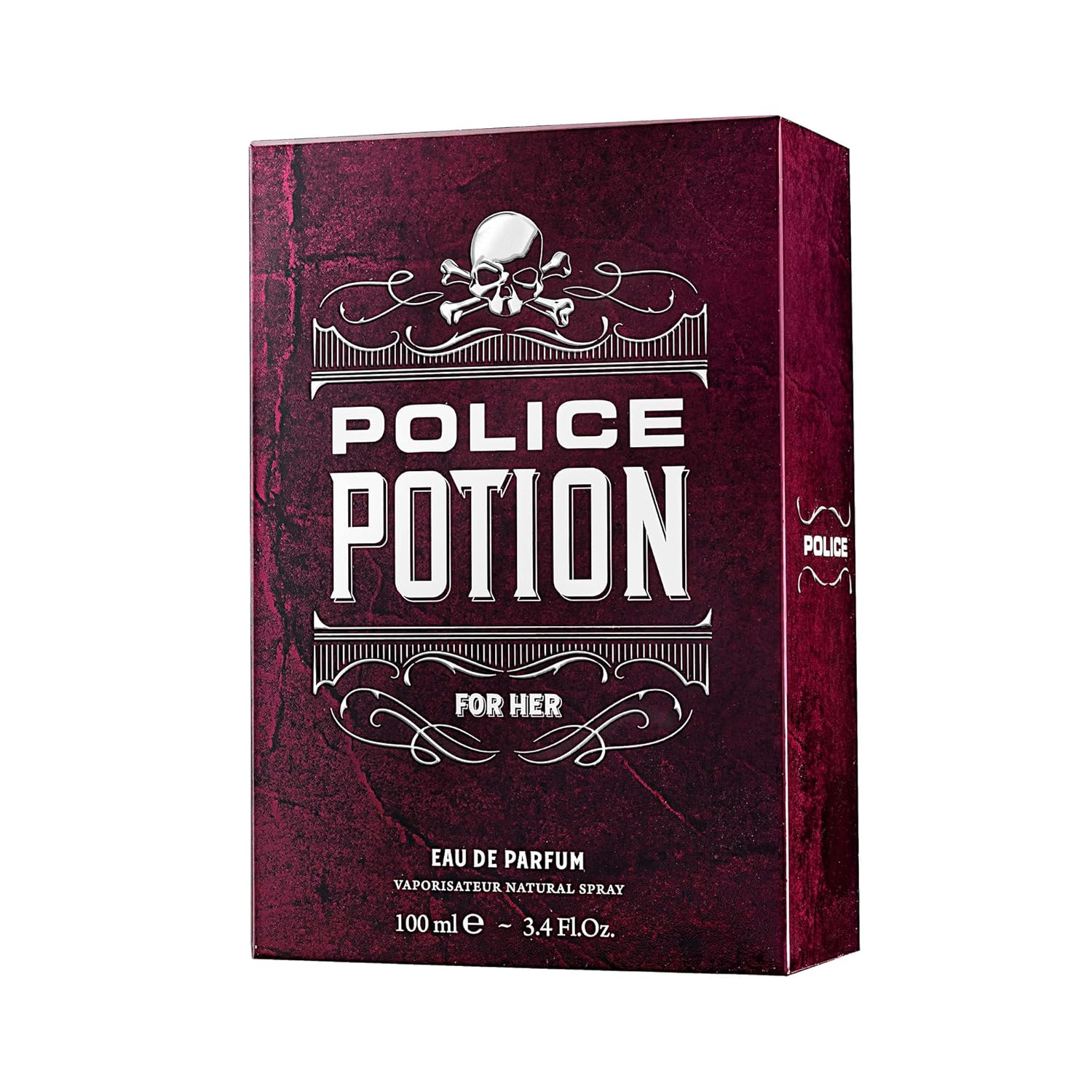 Police Potion Love For Her by Police for Women - An Amber, Woody Scent - Notes Of Sweet Bergamot, Rose, And White Musk - Sleek, Dreamlike Container That Inspires The Senses - 3.4 Oz EDP Spray - Image 8