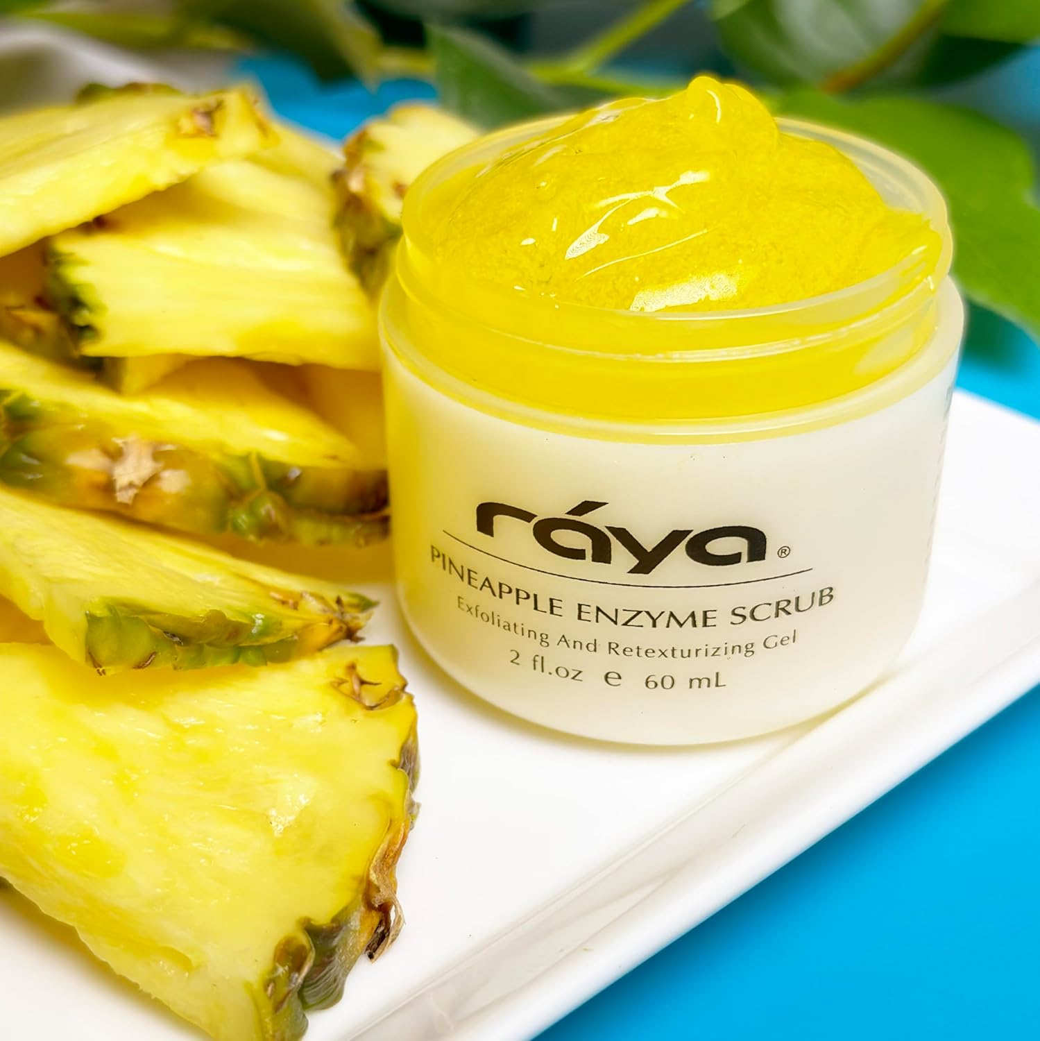 RAYA Pineapple Enzyme Facial Scrub (120) | Exfoliating and Refining Facial Scrub for Combination Skin | Creates a Glowing Complexion | Made with Pineapple Enzymes and Jojoba Beads - Image 8