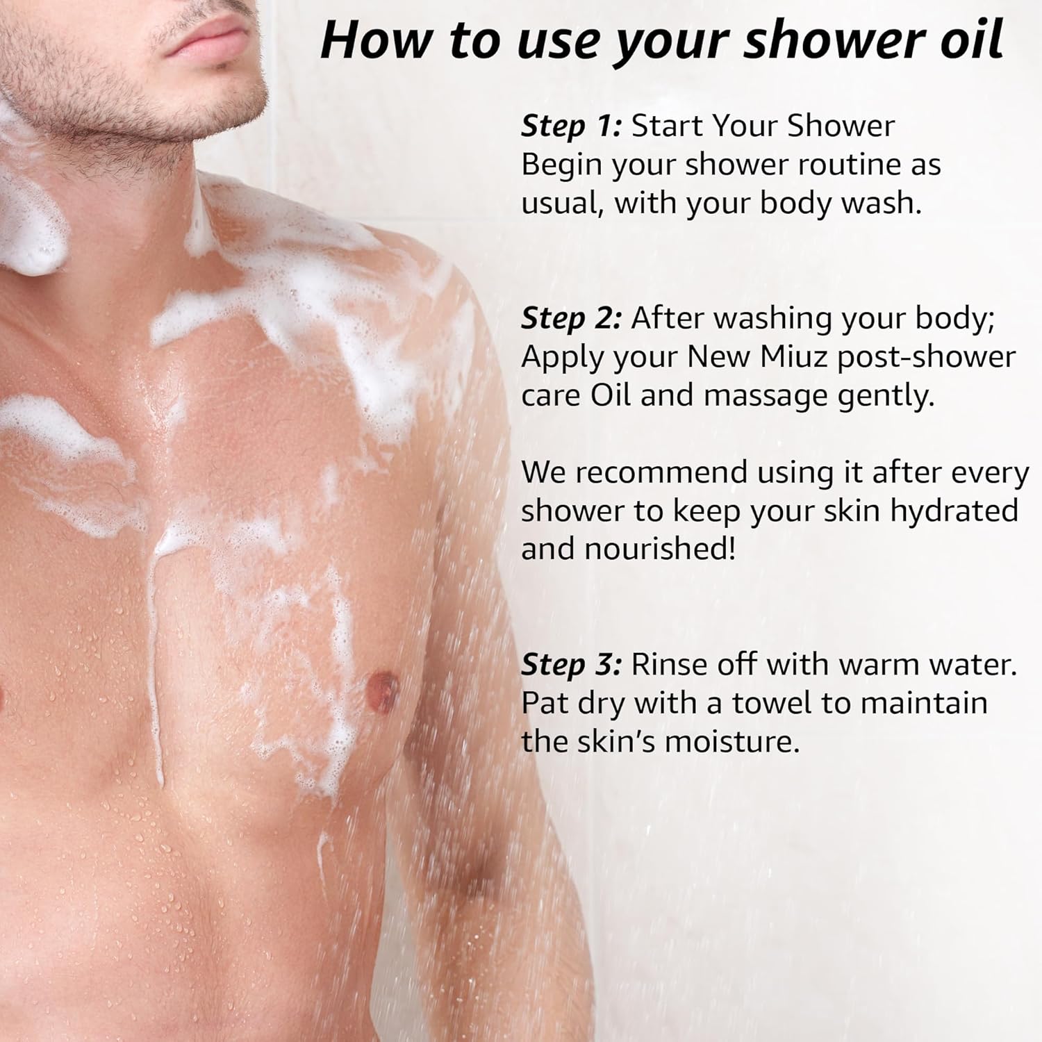 In-Shower Body Conditioner with Shea Butter and Honey Vanilla for Soft, Moisturizing Skin - Image 4