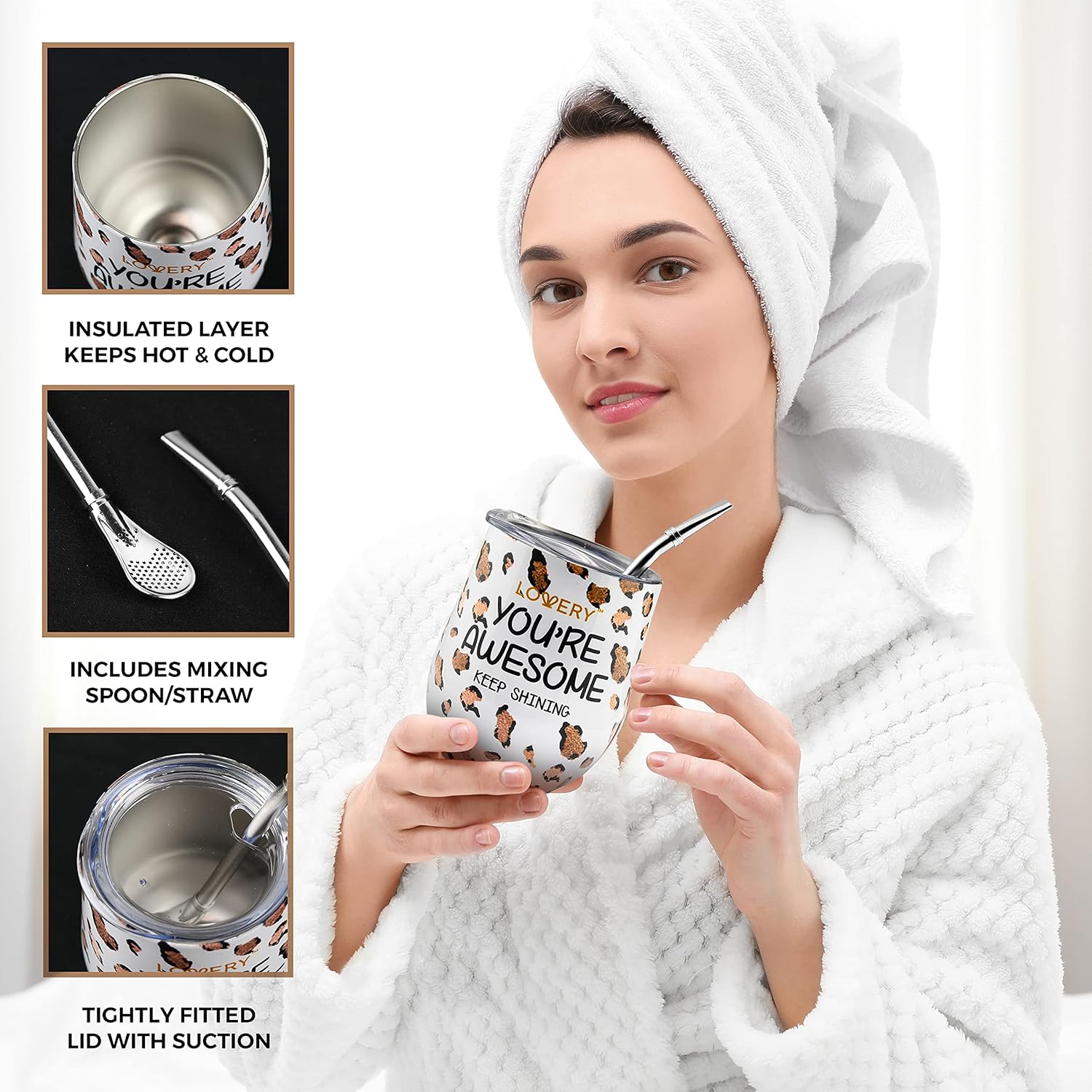 Honey Almond Scent Luxury Bath Gift Basket 21-Inch Spa Kit - Image 5