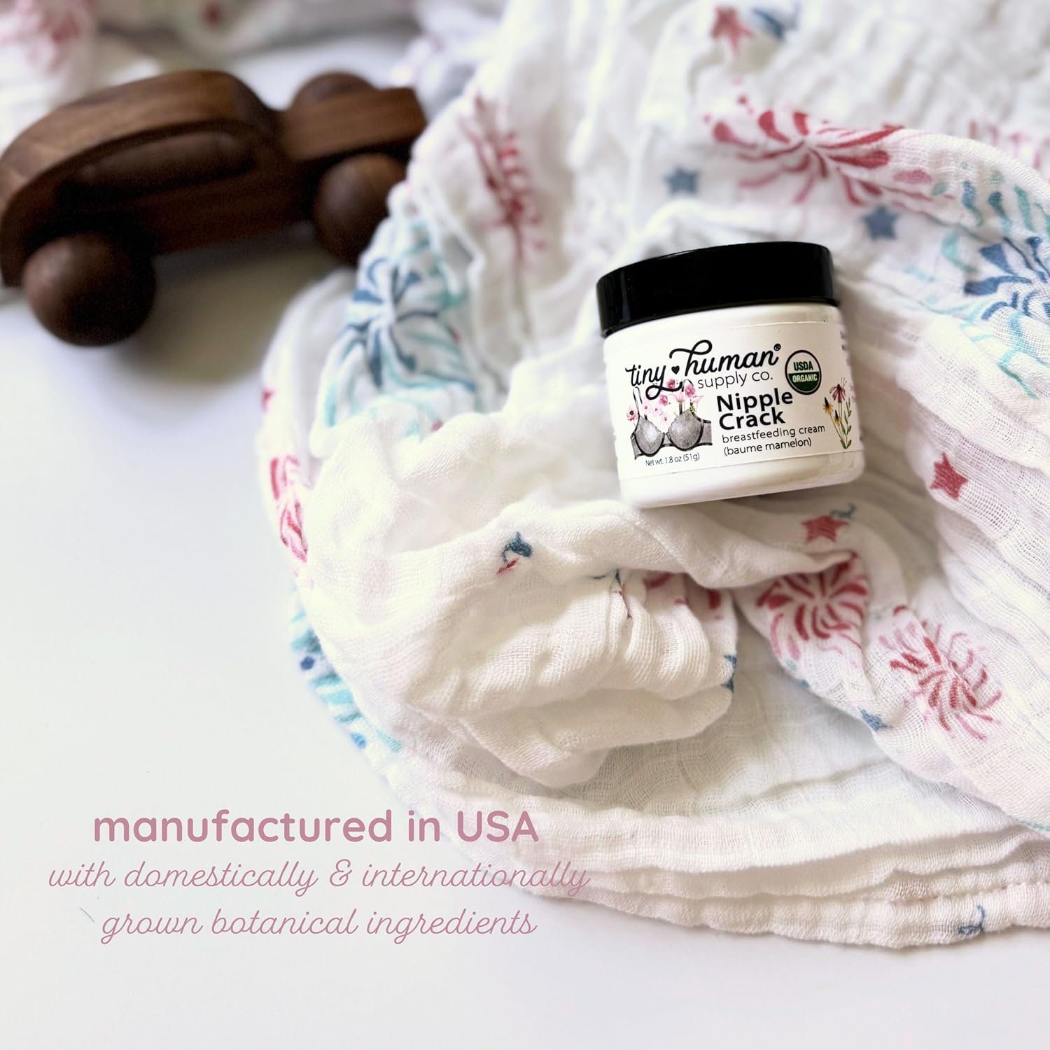 Organic Lanolin-Free Nipple Butter 3 Pack for Breastfeeding Mothers - Image 6