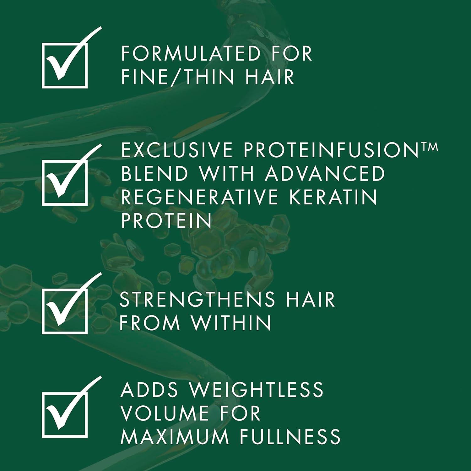 Nexxus Unbreakable Care Shampoo Conditioner and Leave-In Spray 3 Pack For Fine and Thin Hair with Keratin Collagen Biotin 13.5 oz 6 oz - Image 8