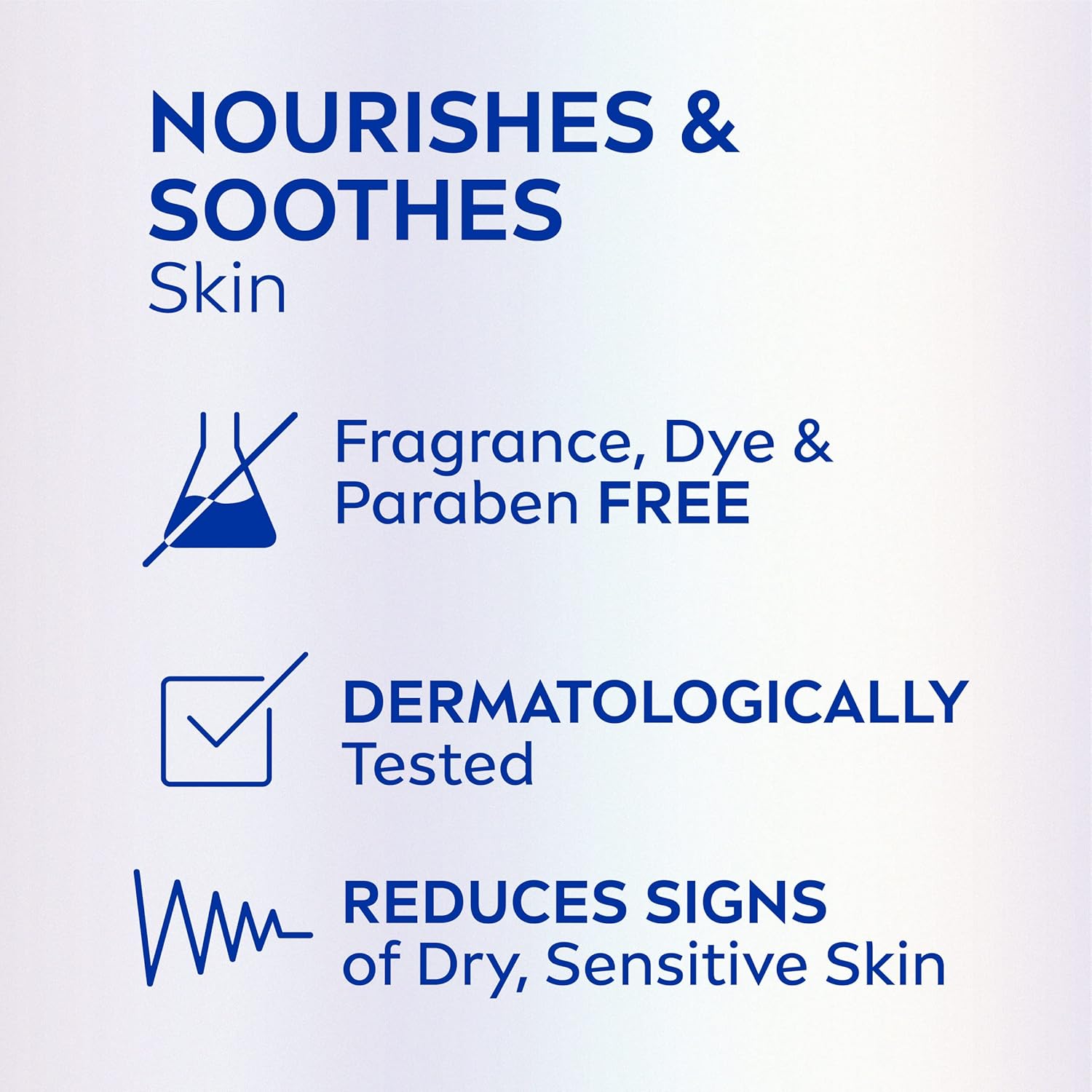 NIVEA Sensitive and Radiant Body Lotion for Sensitive Skin, Unscented Body Lotion With Hypoallergenic Formula, 16.9 Fl Oz Pump Bottle - Image 6