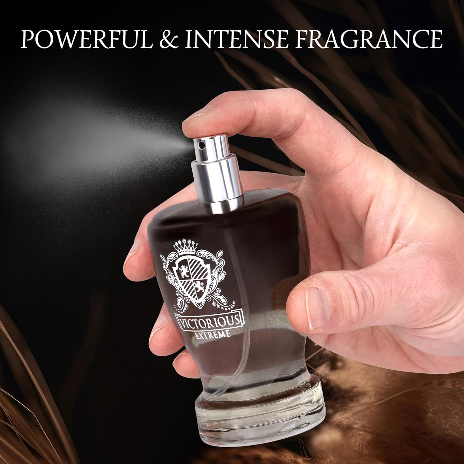 Victorious Extreme for Men Eau De Toilette - Formulated Using the Finest, Prime Ingredients - Fruity, Salty Fragrance - Black pepper & Fresh Orange Blossom - Packaged in a 100% Recycled Paper - Image 5