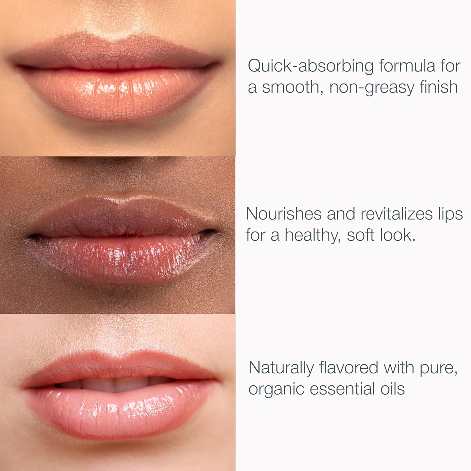 Bambalo USDA Organic Peppermint Lip Balm 4-Pack with Beeswax and Coconut Oil for Dry Lips - Image 4