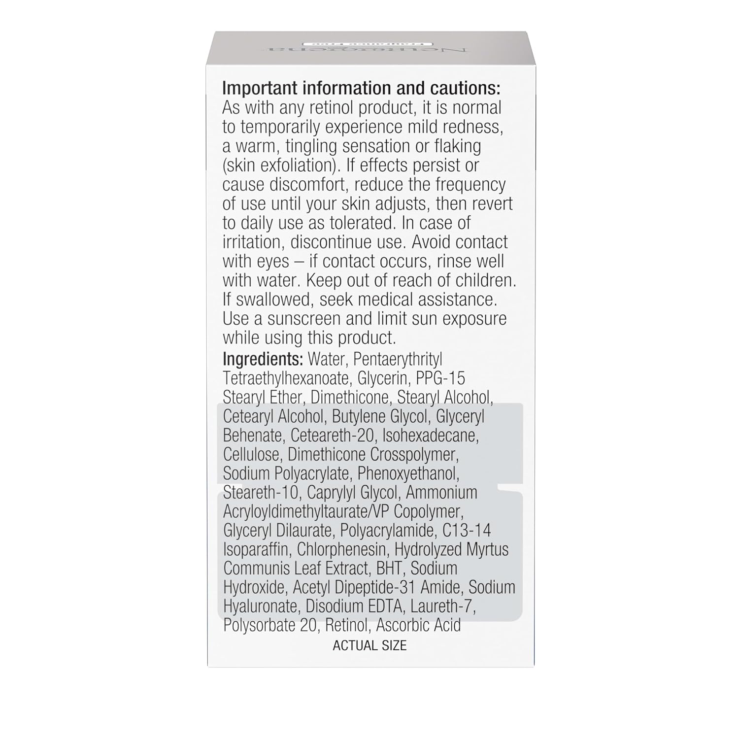 Neutrogena Rapid Wrinkle Repair Retinol Pro+ Anti-Wrinkle Eye Cream, Targeted Eye Cream for Wrinkles & Dark Circles, Formulated without Fragrance, Dyes, Phthalates, and Parabens, 0.5 oz - Image 7