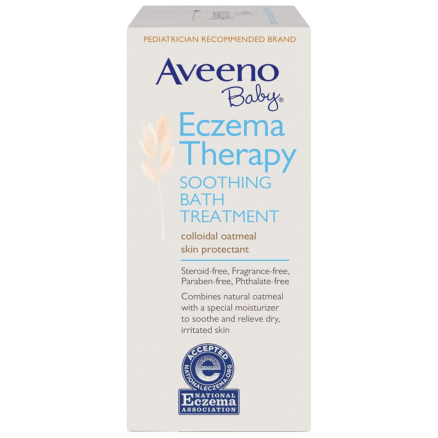 Aveeno Baby Eczema Therapy Soothing Bath Treatment for Relief of Dry, Itchy and Irritated Skin, Made with Soothing Natural Colloidal Oatmeal, 5 ct. - Image 6