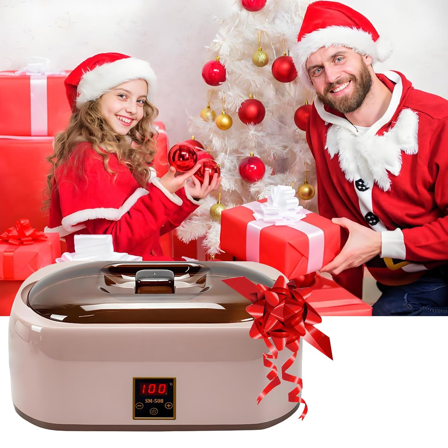 Large Capacity 4000mL Paraffin Wax Warmer Machine for Hands and Feet with Adjustable Temperature Control - Image 6