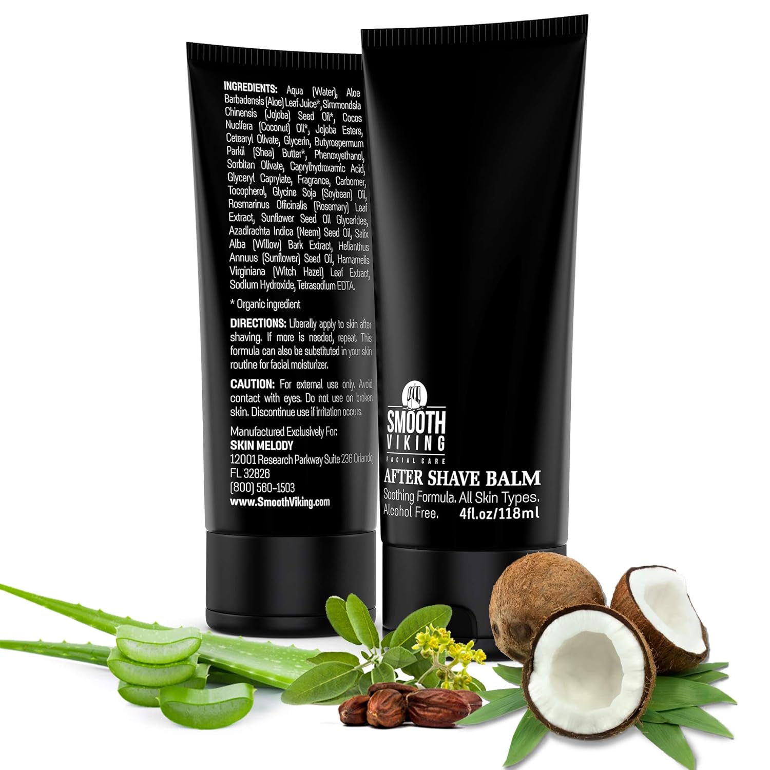 After Shave Balm For Men, Alcohol Free Mave Balm with Spiced Black Pepper Scents, Aftershave For Men, Soothing, Moisturizing - After Shave Lotion For Men Sensitive Skin (4 Oz)