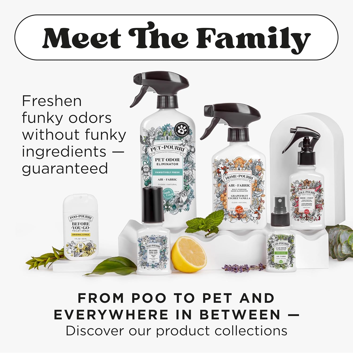 Poo-Pourri Before-You-Go Toilet Spray, Lavender Vanilla, Refill Bottle 16 Fl Oz - Lavender, Vanilla and Citrus - Image 12