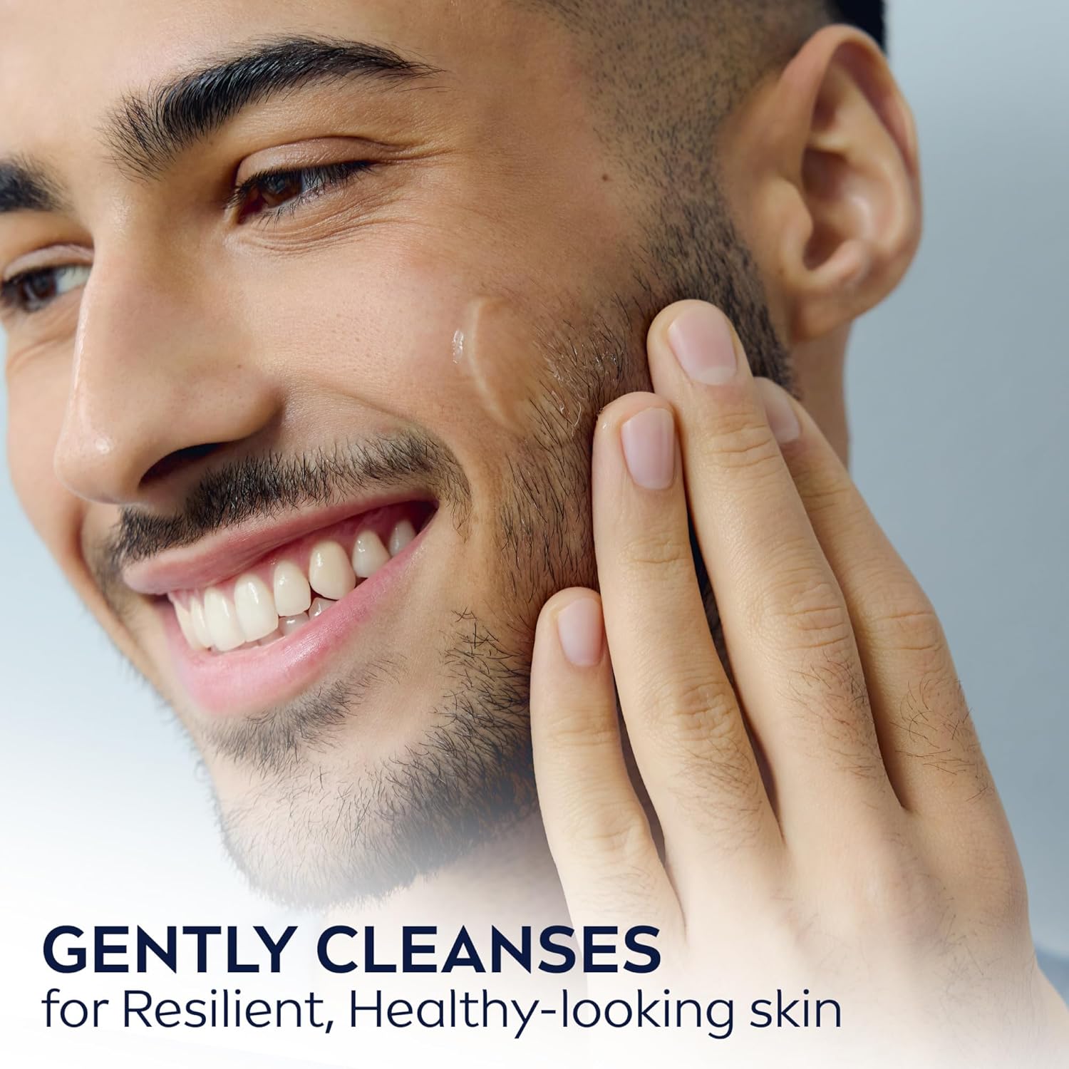 NIVEA MEN Sensitive Face Wash with Vitamin E and Chamomile Extract, No Drying Alcohol, Gentle Face Wash for Men with Sensitive Skin, 5 Fl Oz Tube - Image 4