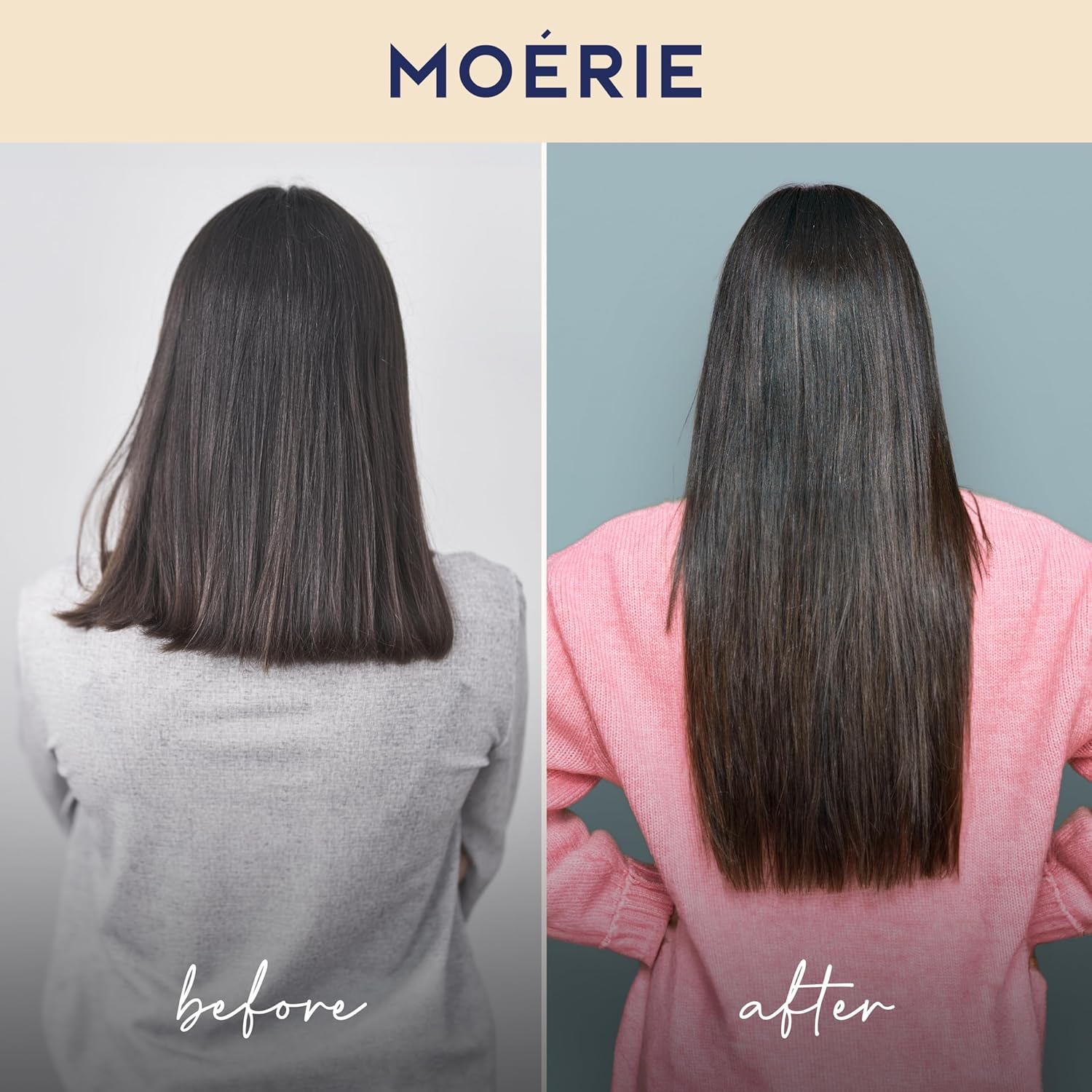 Moerie Volumizing Shampoo and Conditioner for Hair Loss - Thickening Products with Ingredients of Natural Origin - Over 100 Active Ingredients for Thick, Long, Luscious Hair, 2 X 8.45 Fl Oz - Image 6