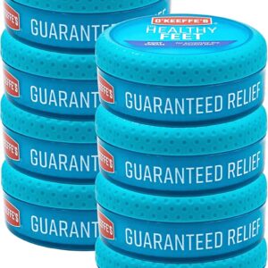 O'Keeffe's K0320001-8 Healthy Feet Foot Cream in Jar (8 Pack), 3.2 oz