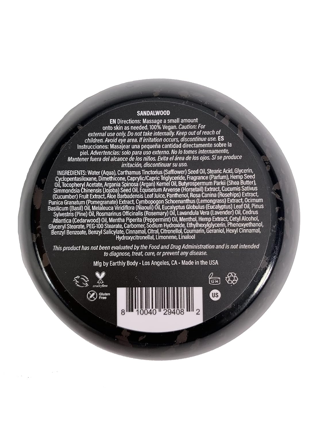 Ultimate Strength Intensive Cream - Muscle, Knees, Joints, Back, and Neck Rub - Organic Ingredients, Topical Lotion with Essential Oils - Sandalwood, Single 5oz - Pack of 1 - Image 8