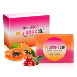 Organic Kojic acid & Vitamin C Soap Bar | Arbutin, Glutathione | Advanced Glowing formula, Replenish, & Radiant Skin | Pure Natural Pigmentation For Face & Body - 5 OZ Each (Pack 1)