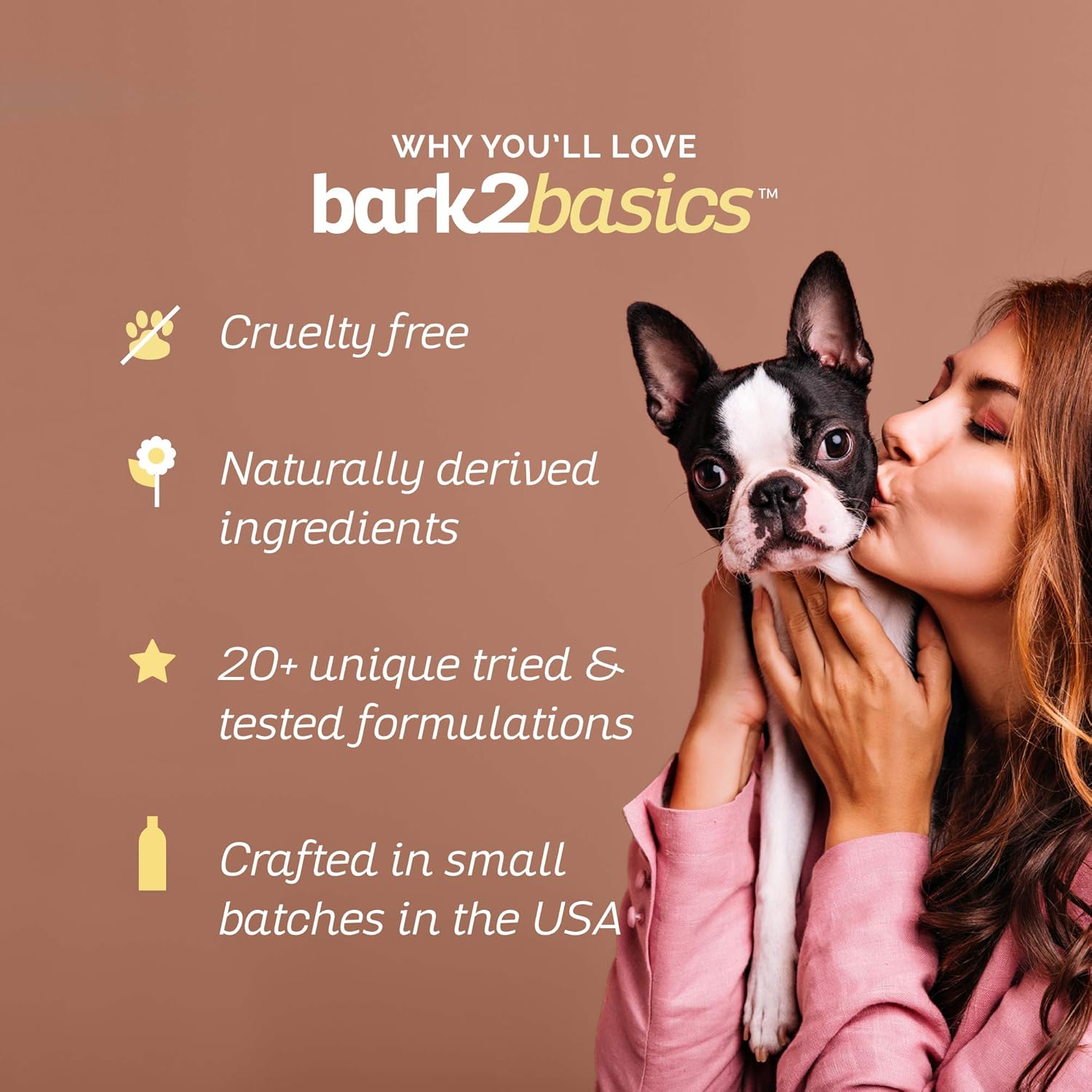 Bark2Basics Pomegranate Greek Yogurt Dog Shampoo, 1 Gallon, Protein Pet Shampoo, Feeds Protein to Hair, Repairs and Nourishes Skin and Coat - Image 3