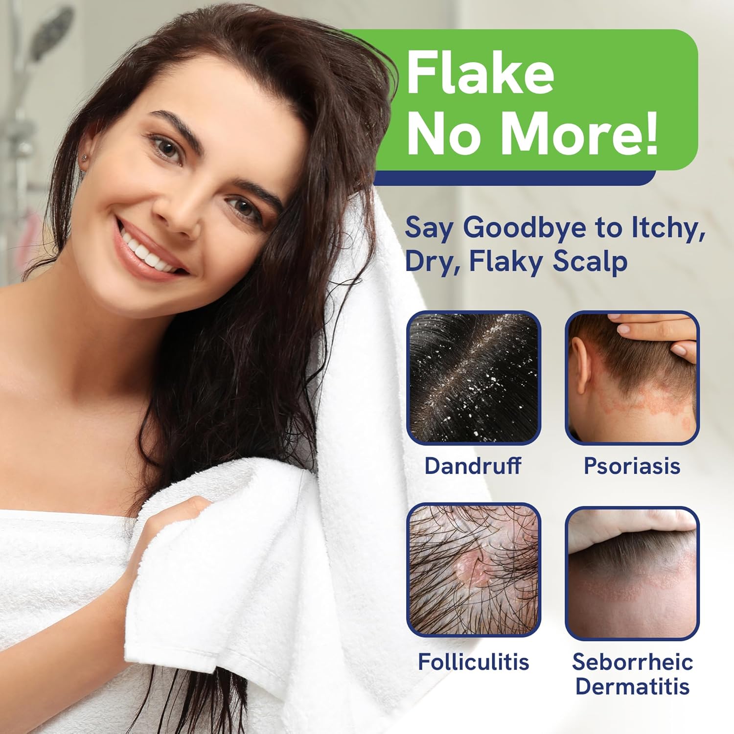PHat 5.5 Sulfate-Free Shampoo 16oz for Dry Itchy Scalp and Seborrheic Dermatitis Relief - Image 4
