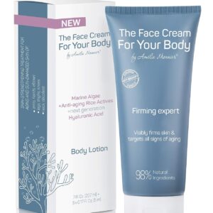 Crepe Firming Advanced Cream - European Hi-tech Skin care - Hyaluronic Acid in the 50-3000 kDa Molecular Spectrum - Tightening & Lifting Collagen Repair Treatment - Best for Body, Face and Neck 7.5 oz