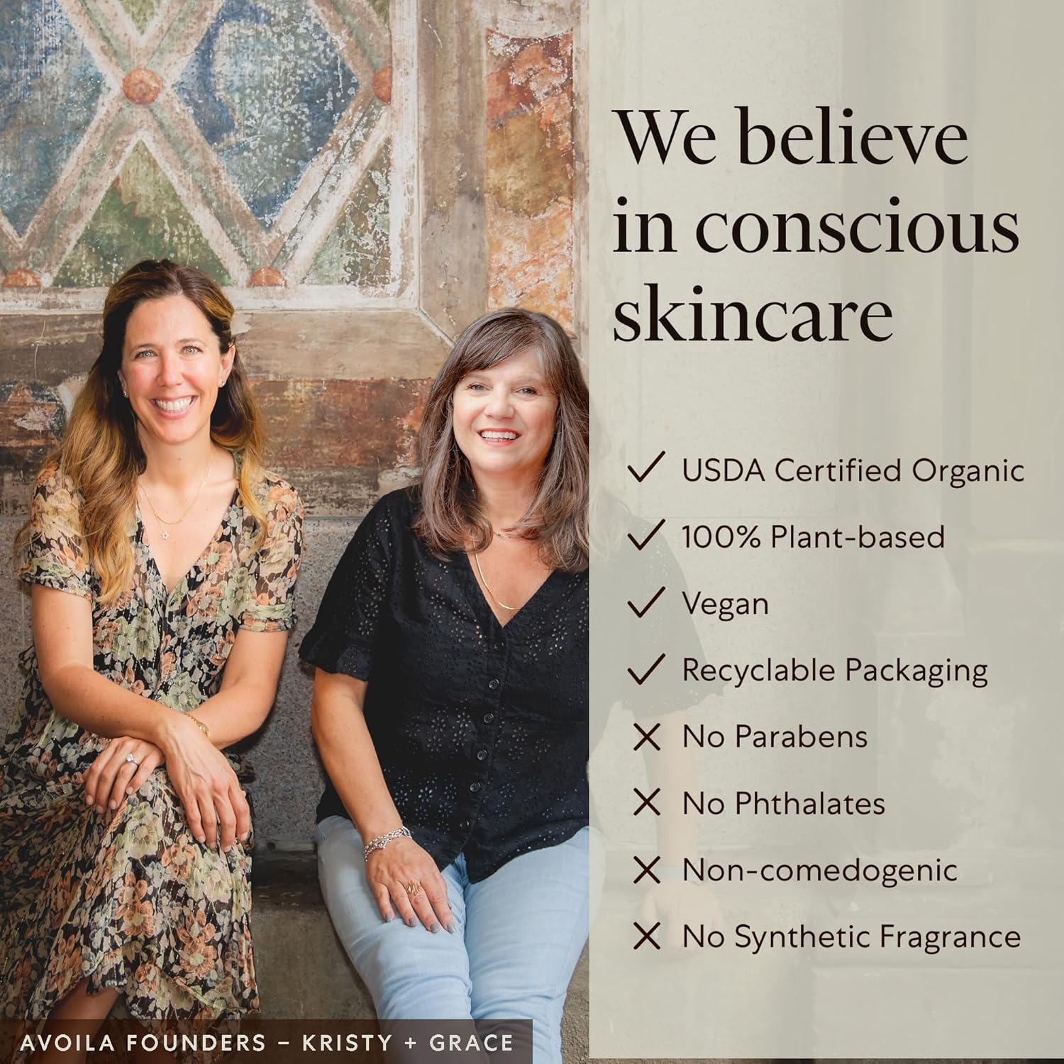 AVOILA Organic Face Oil for Dry, Sensitive, Aging Skin - Vegan Moisturizer with Oils - Image 8