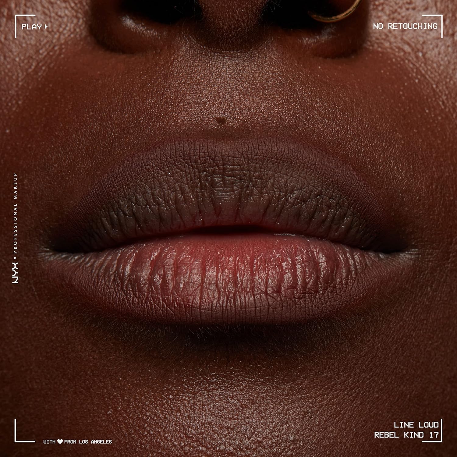NYX PROFESSIONAL MAKEUP Line Loud Lip Liner, Longwear and Pigmented Lip Pencil with Jojoba Oil & Vitamin E - Rebel Kind (Chocolate Brown) - Image 7