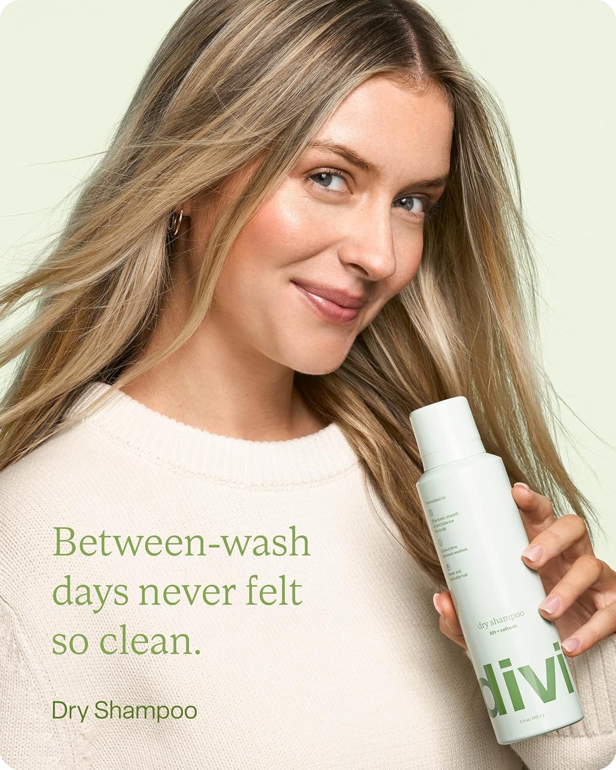Divi Dry Shampoo Spray for Women - Formulated to Absorb Oil, Balance the Scalp and Extend Time Between Washes - Free of Benzene, Butane, Propane and Talc, 5.3oz (1 Pack) - Image 2