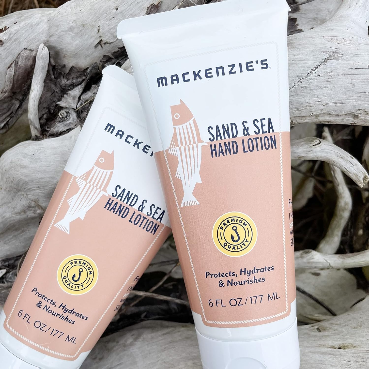 MACKENZIE'S Sand & Sea Lotion 6 oz - Gifts for Fishermen - Gifts for Men - Gifts for Women - Natural - Moisturizing - Hand Lotion - Body Lotion - Image 4