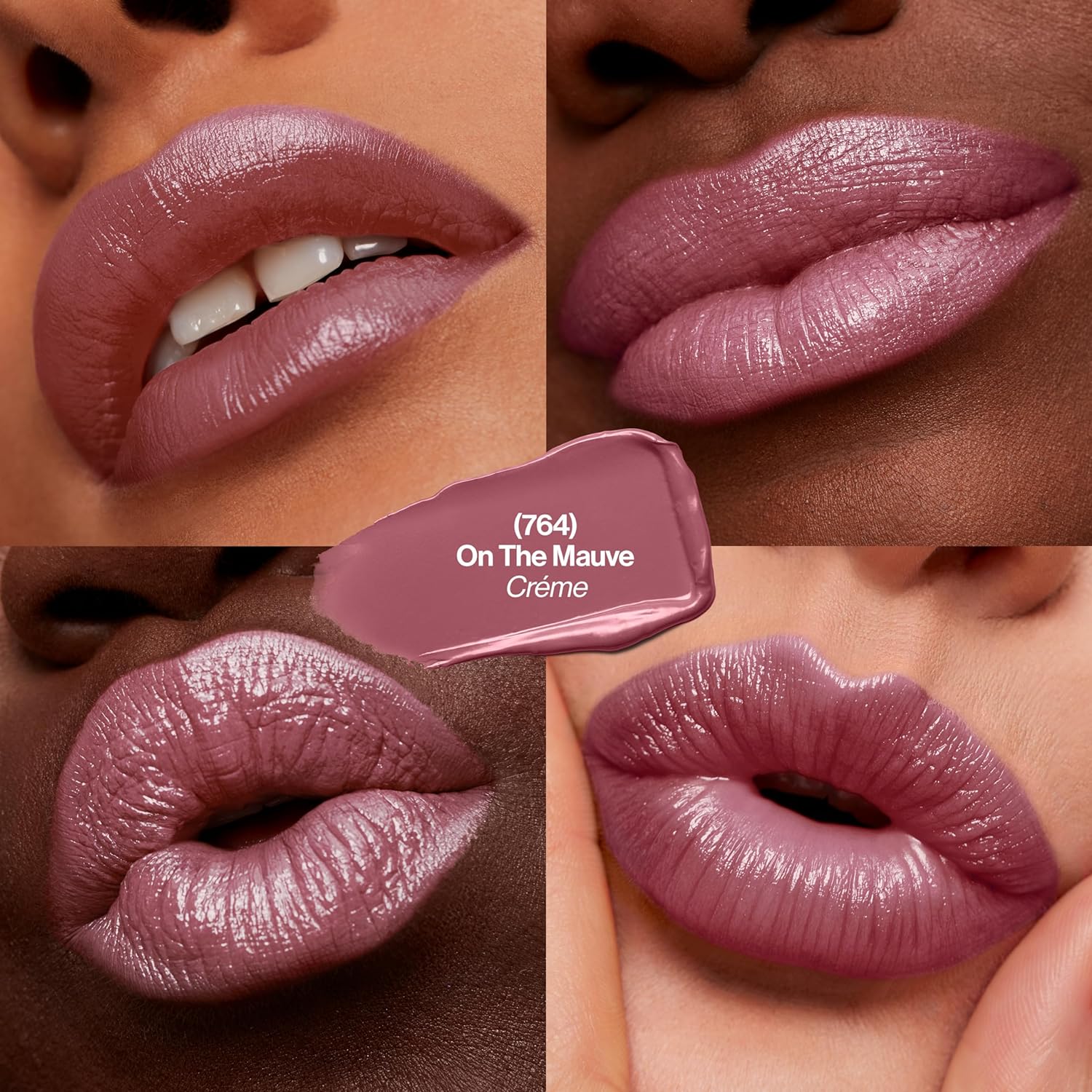 Revlon Super Lustrous Lipstick, Creamy Formula For Soft, Fuller-Looking Lips, Moisturized Feel, 764 On the Mauve, 0.15 oz - Image 2
